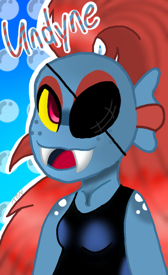 Undyne (Fish Wife) by ThatOneNeighbor01 on DeviantArt