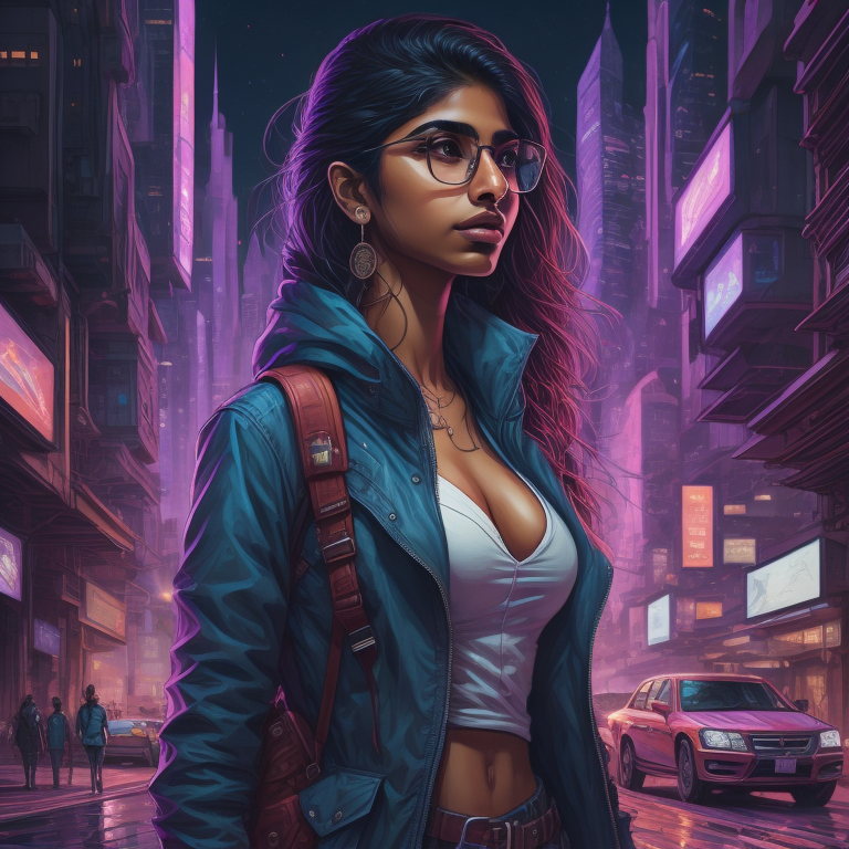 mia khalifa furustic by max3ai on DeviantArt
