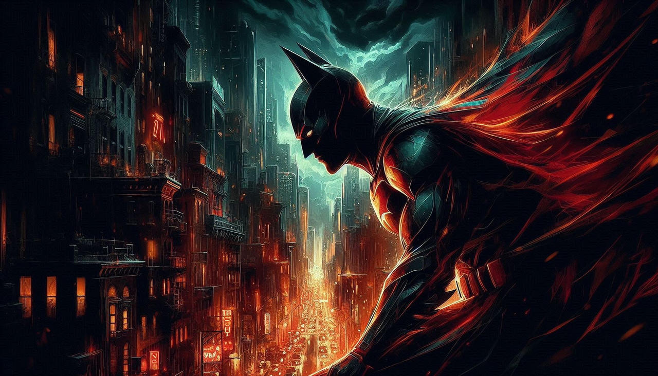 Abstract Batman Desktop batman tall , abstract , wallpaper , artistic, ful by max3ai on DeviantArt