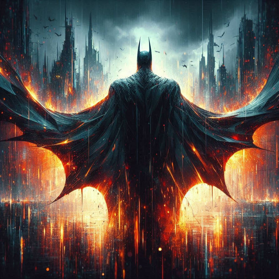 Abstract Batman Desktop batman tall , abstract , wallpaper , artistic, ful by max3ai on DeviantArt