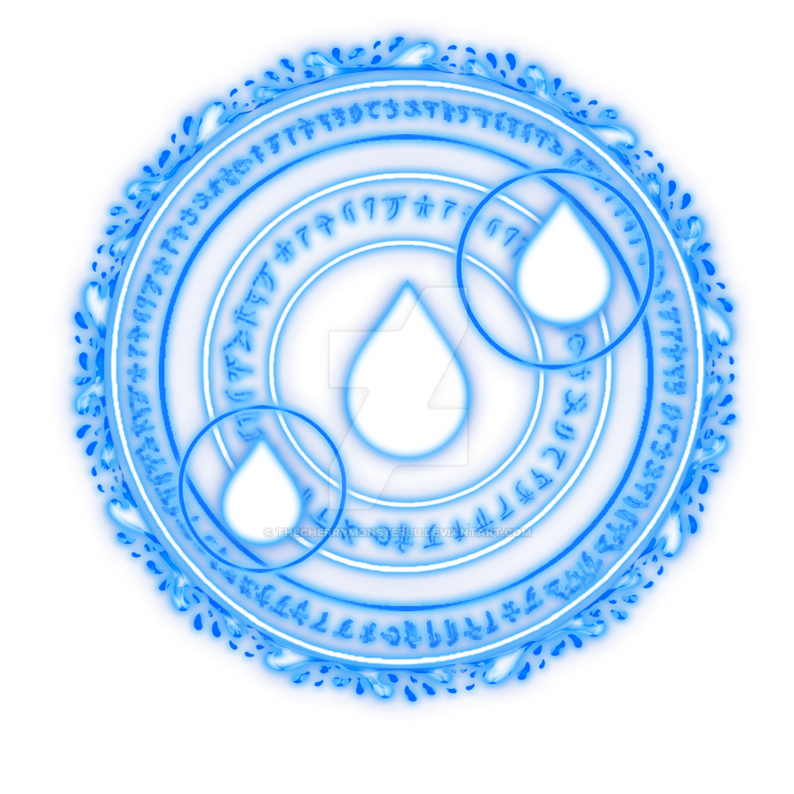 Water Magic Circle by TheCherryMonsterLu on DeviantArt