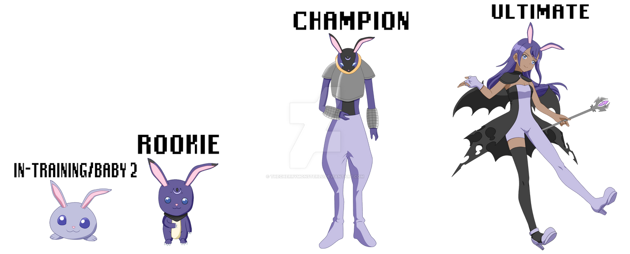 Bunmon Digivolutions Guide {Digimon} by TheCherryMonsterLu on DeviantArt