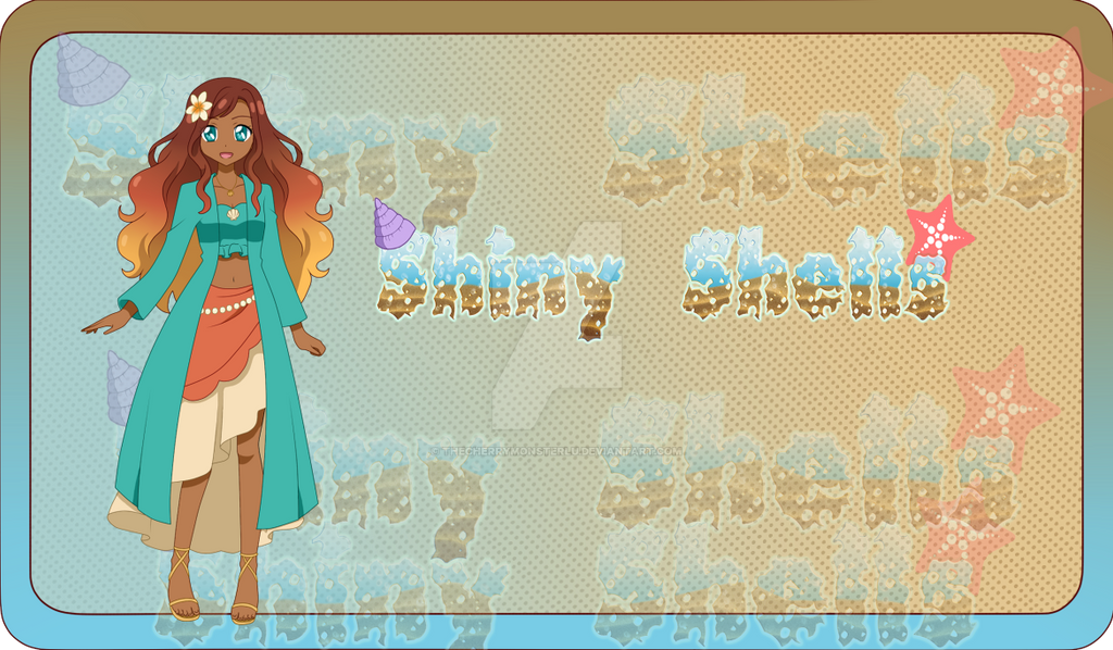 Shiny Shells Brand Designer {Kalea Kalili} by TheCherryMonsterLu on ...