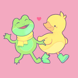 ducky and froggy