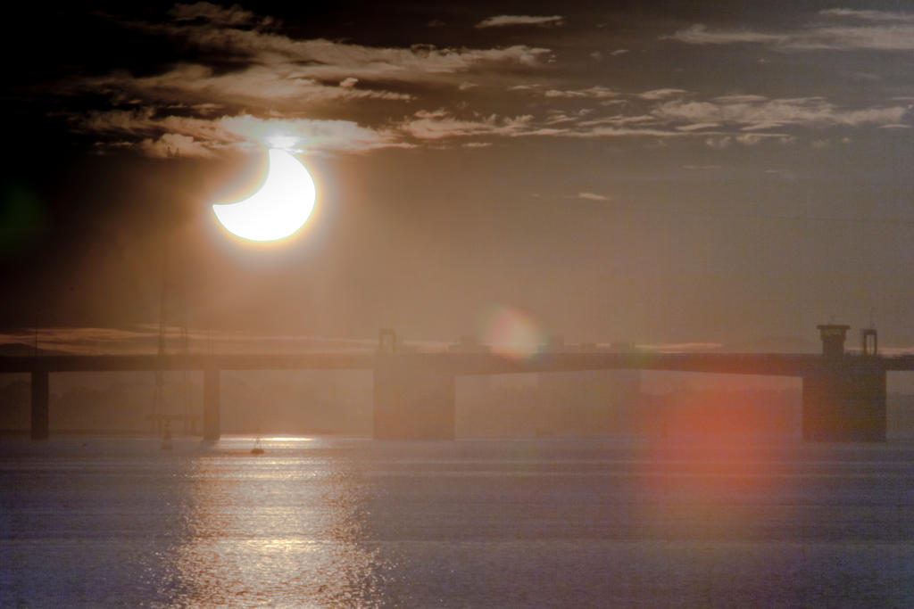 Eclipse on the Bay