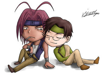 Saiyuki Reload Chibi- Gojyo and Hakkai