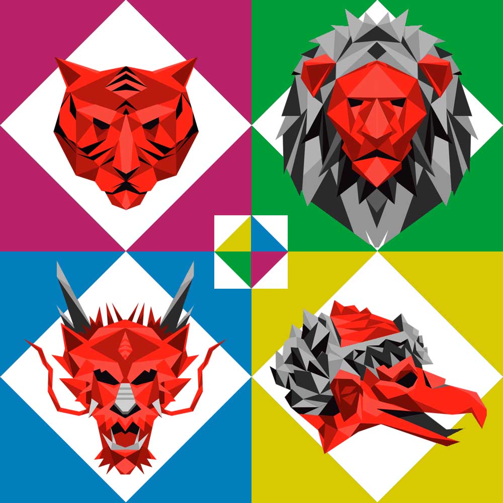 Cubism Animals by juhvanlan on DeviantArt Cubism Animals by juhvanlan on DeviantArt