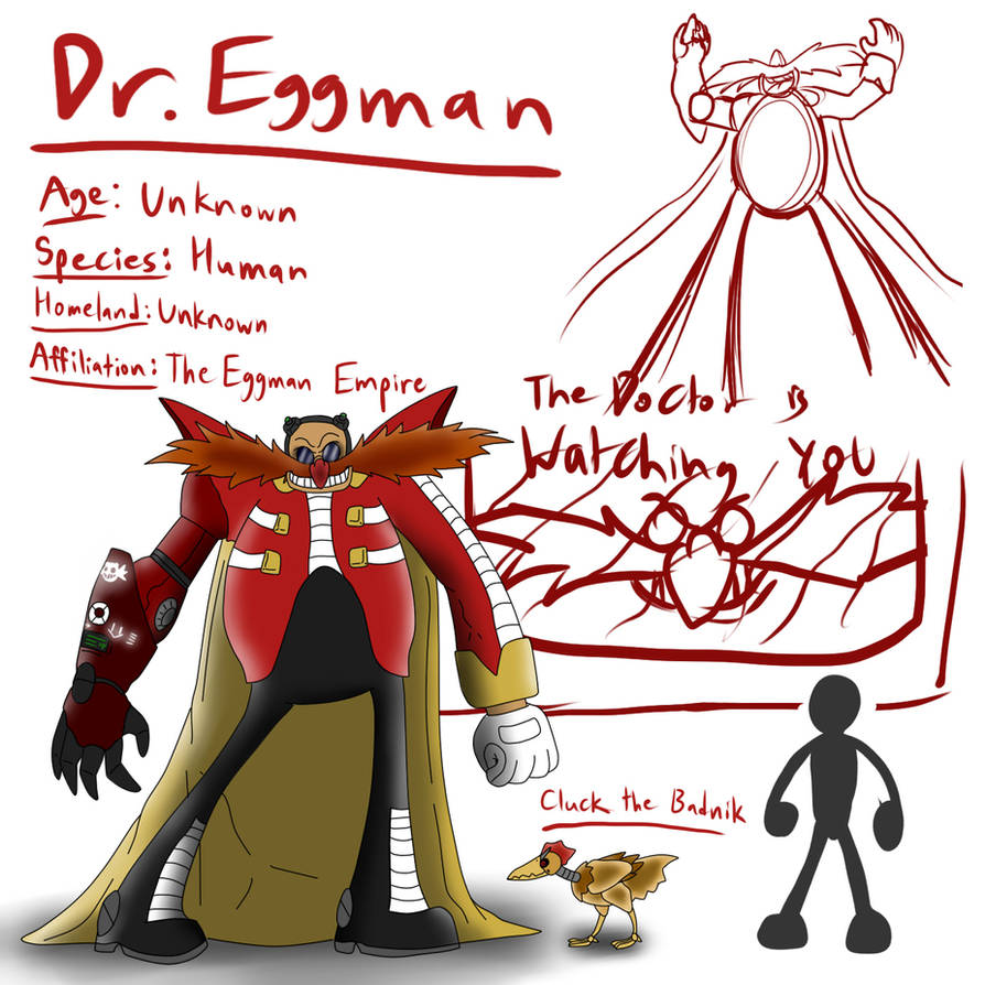 Eggman Incel Sonic Boom Eggman Concept Art