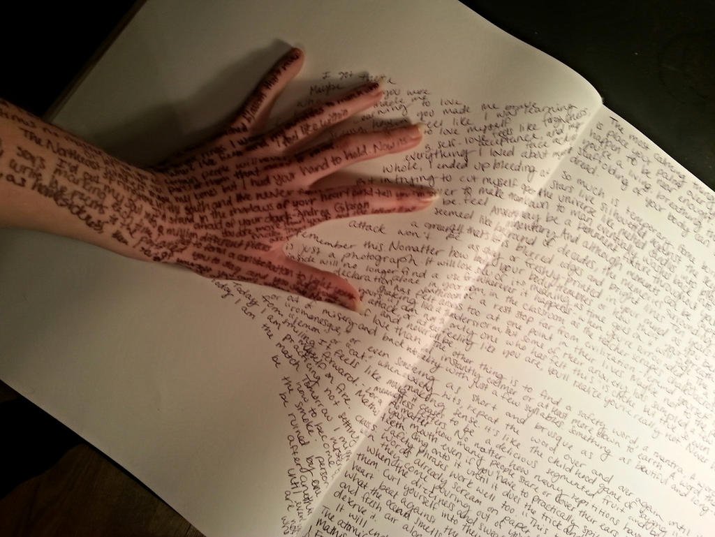 Power Off Written The power of writing by SaraGray on DeviantArt