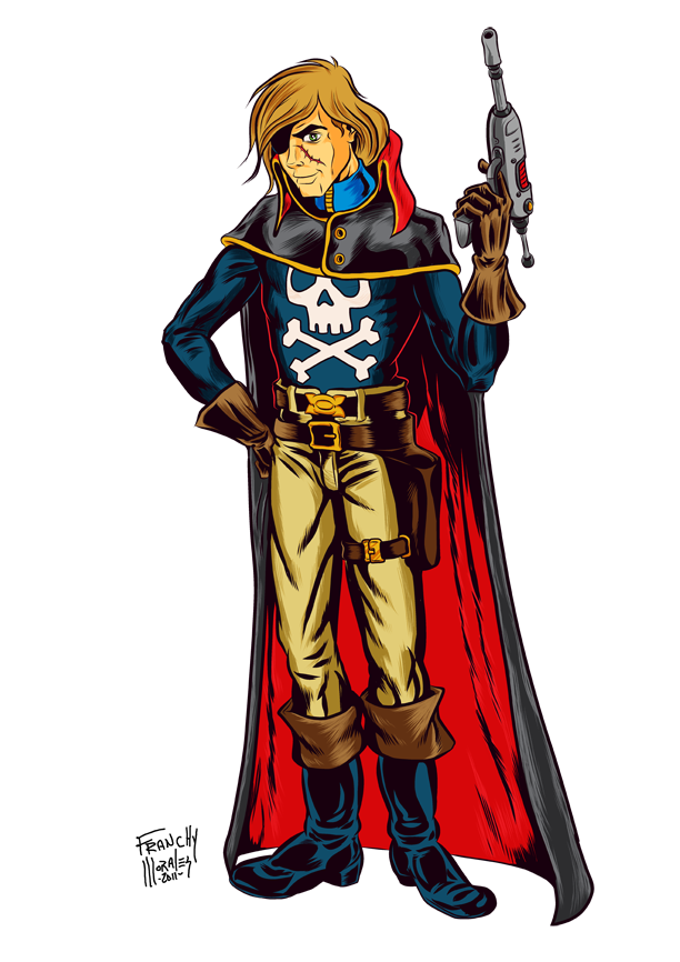 Captain Harlock Colors