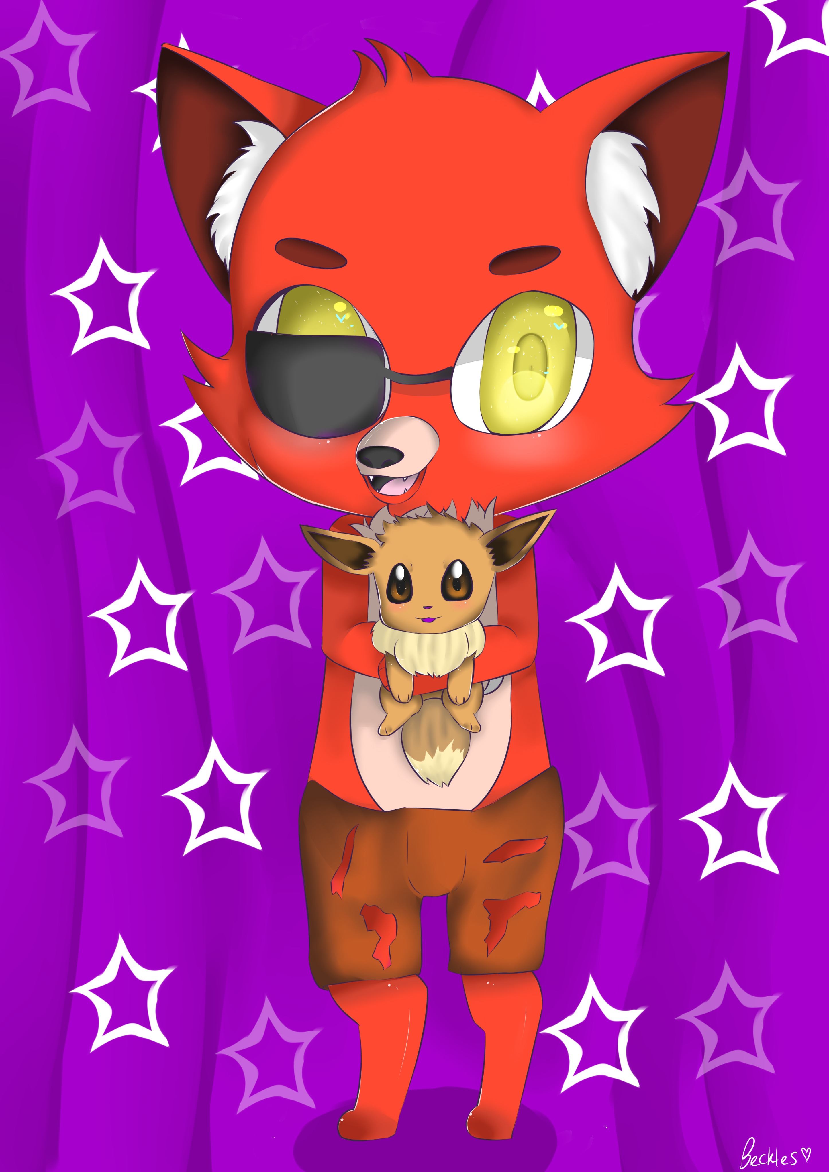 FNAF Plush: Foxy by StrangeMakesArt on DeviantArt