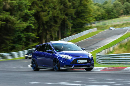 Ford Focus ST Eiskurve Nordschleife