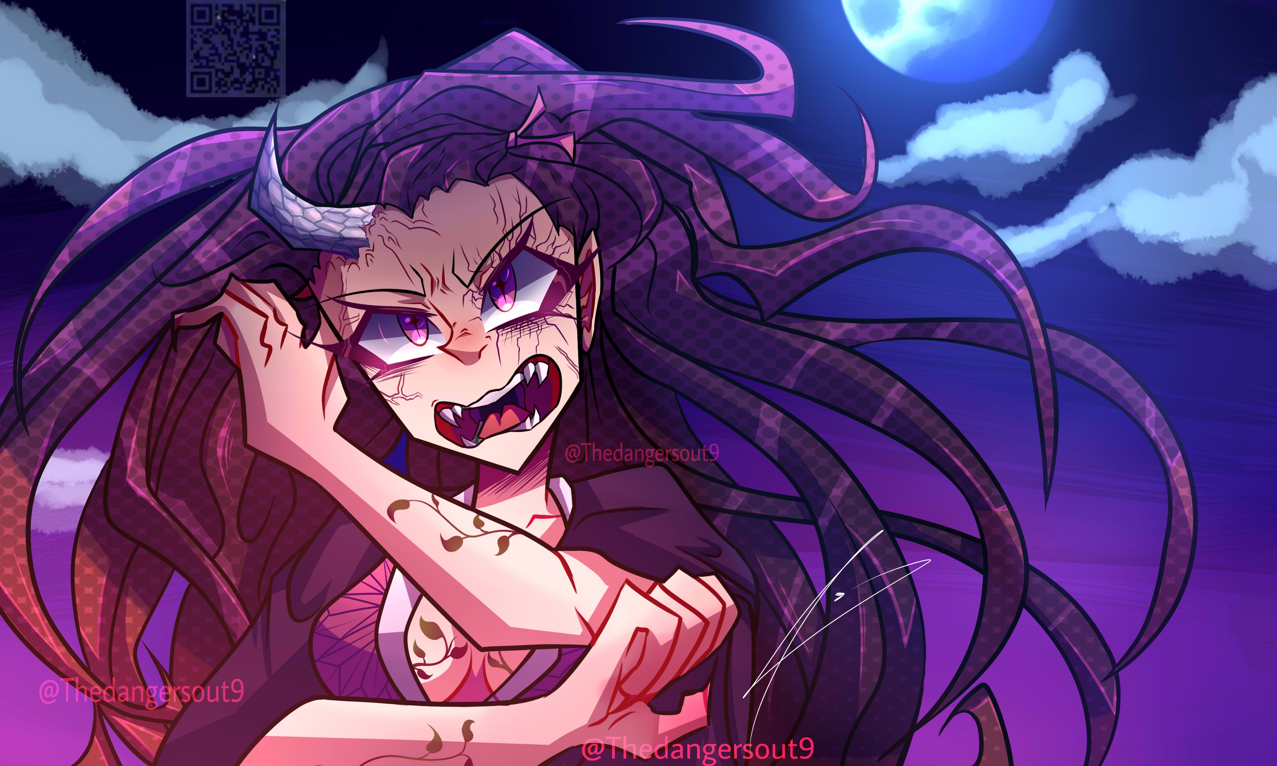 Nezuko Demon Rage Nezuko Demon Fanart by Thedangersout9 on DeviantArt