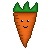 carrot pixel by tobeamused