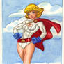 Power Girl Colored