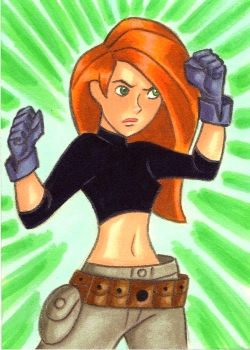 Kim Possible ACEO Commission