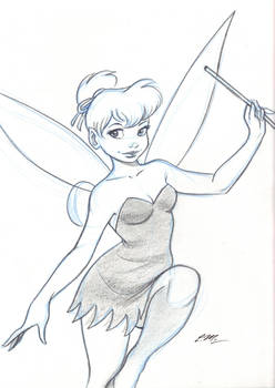 Tink Pencil Sketch