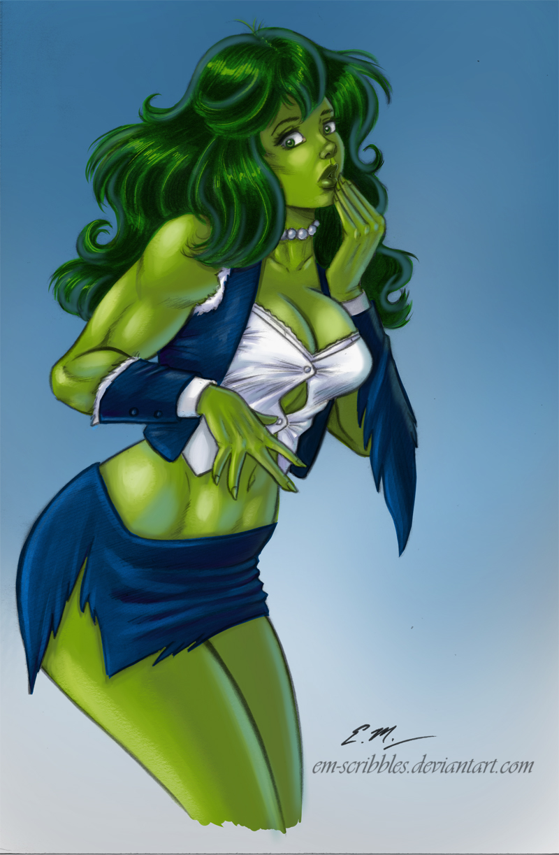 She Hulk Commission (Colors)