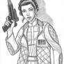 Leia Sketch Commission