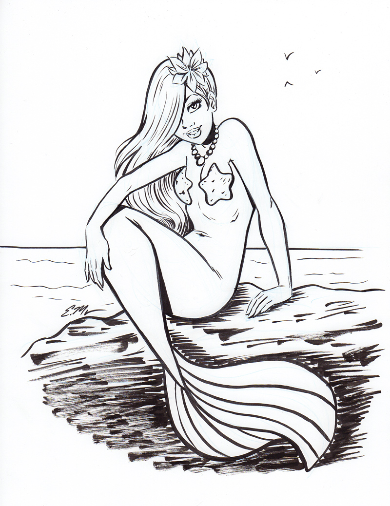 Ink Mermaid