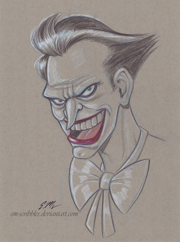 Joker Head Sketch