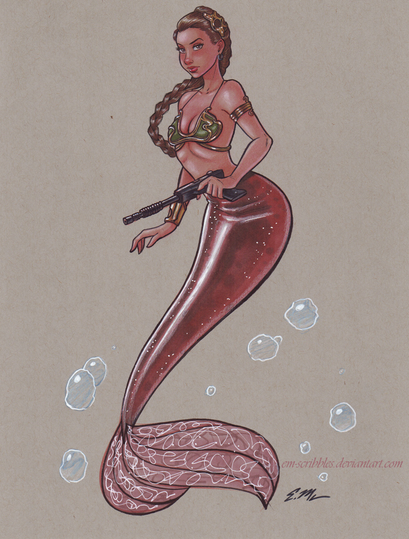 Mermaid Leia