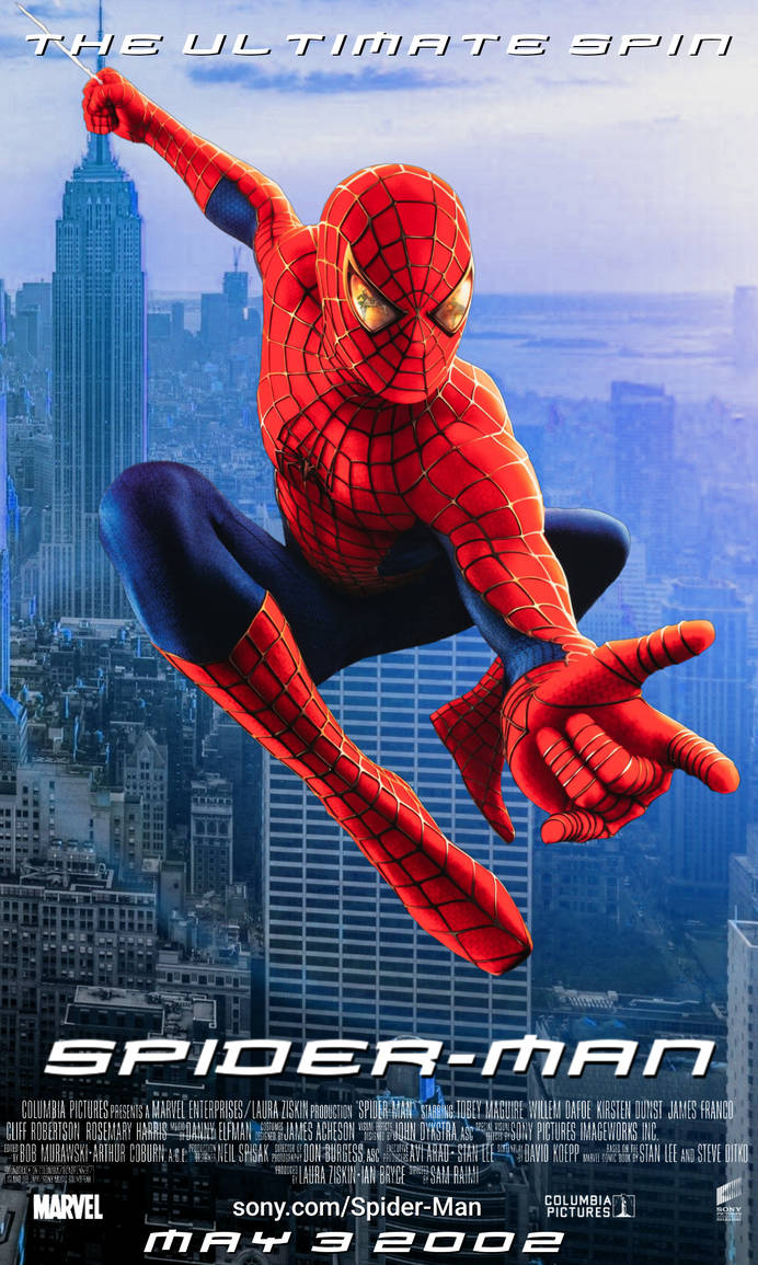 Films From 2002 Spider-Man (2002) Movie Poster by Danyviani on DeviantArt