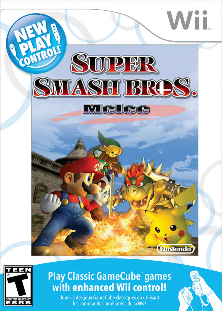 Super Smash Bros Melee Wii New Play Control Box by Danyviani on DeviantArt