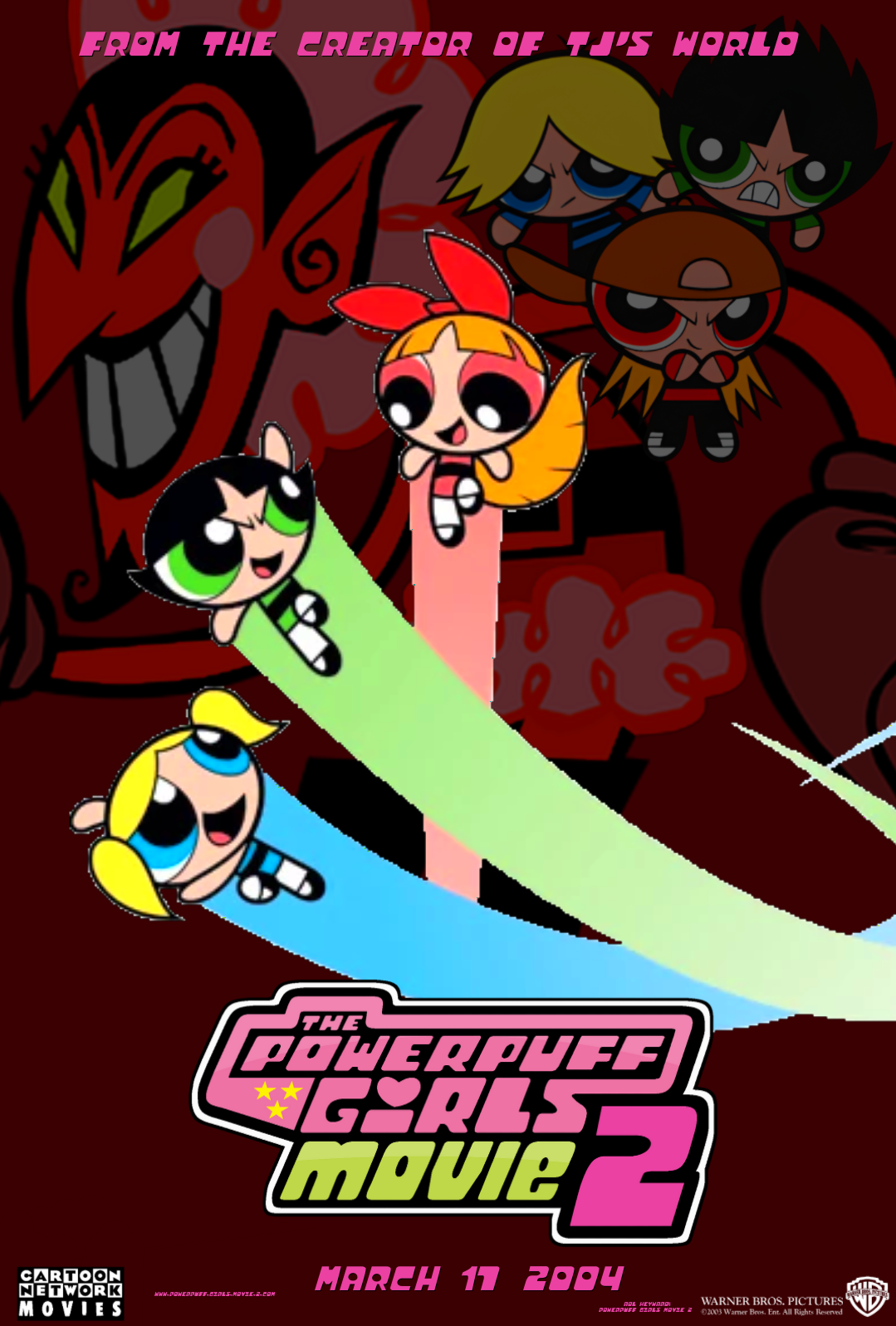 The Powerpuff Girls Movie 2 (2004) Movie Poster by Danyviani on DeviantArt