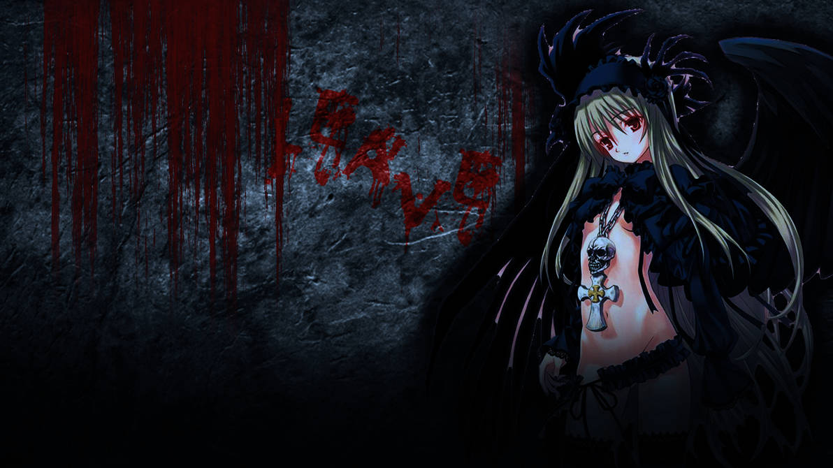 Dark anime girl wallpaper by Link120012 - Download on ZEDGE™