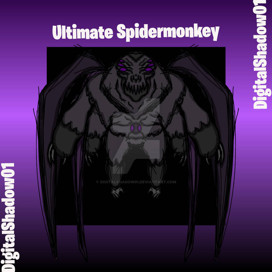 Spider Monkey Deviantart Ultimate Spidermonkey by DigitalShadow01 on DeviantArt