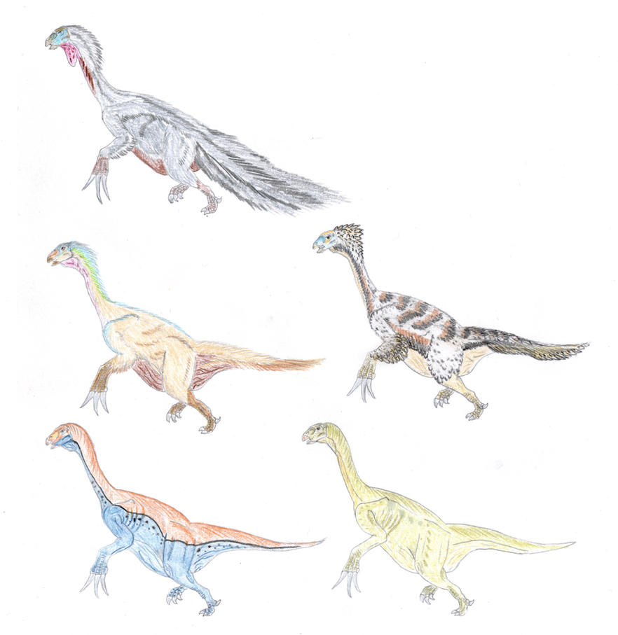 Теризинозавр референс