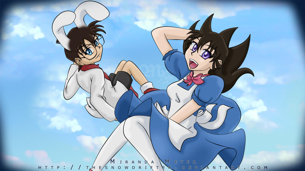 Alice and the Rabbit by TheSnowDrifter on DeviantArt