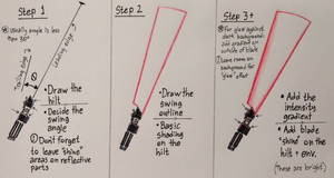Lightsaber glow effect tutorial