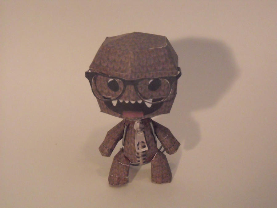 Paper Sackboy Sackboy papercraft by FinalXJudgement on DeviantArt