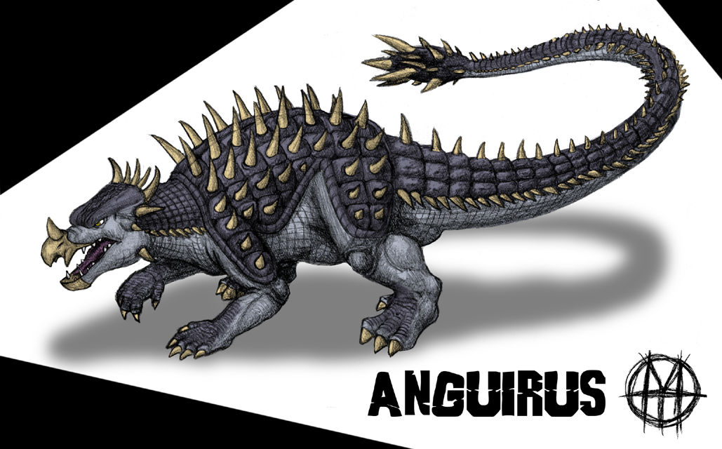 Anguirus v.1 by CyRaptor on DeviantArt