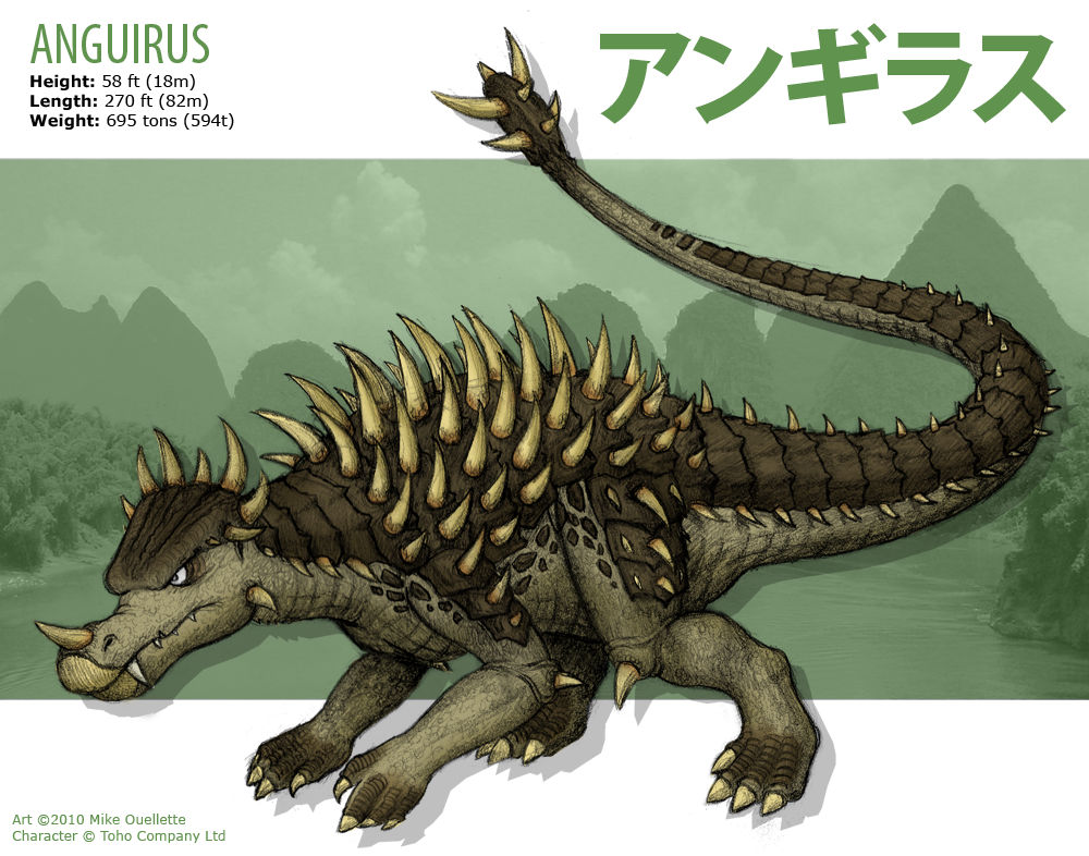Anguirus by CyRaptor on DeviantArt