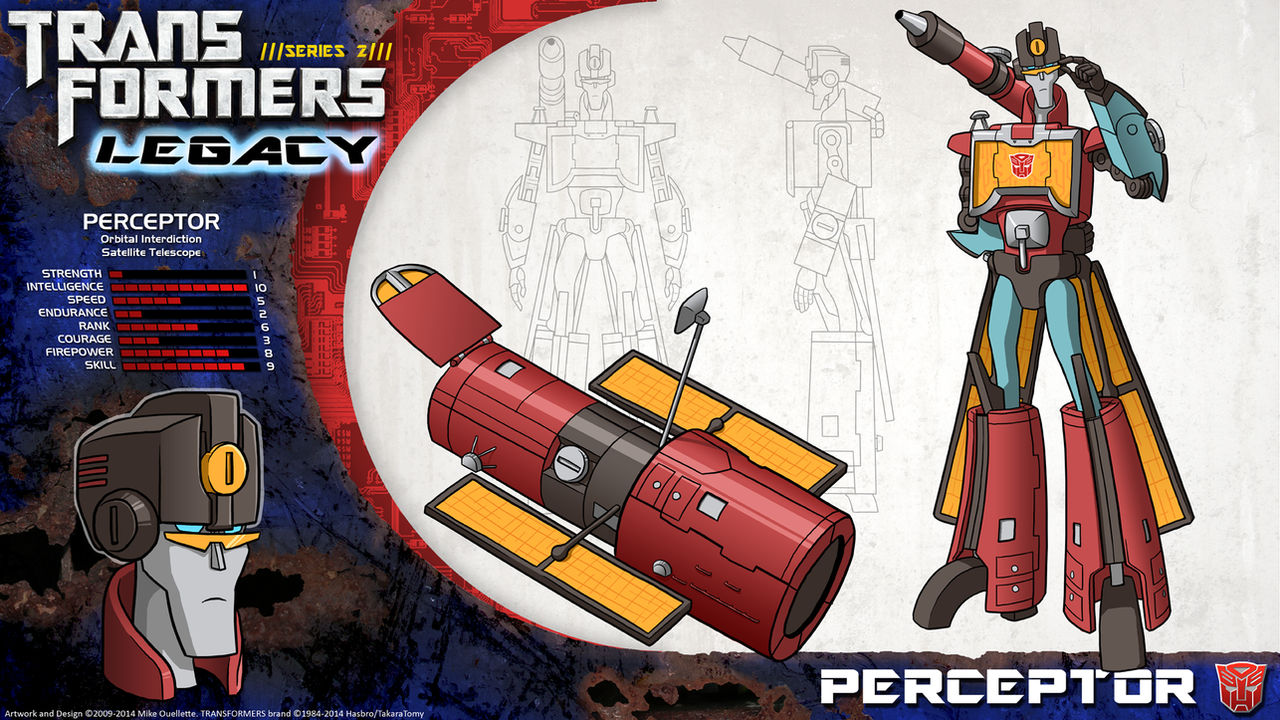 Transformers Legacy: Perceptor