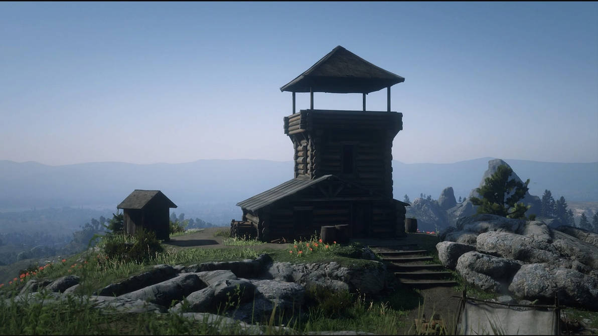 RDR2 The house on the mountain by Mikael600 on DeviantArt