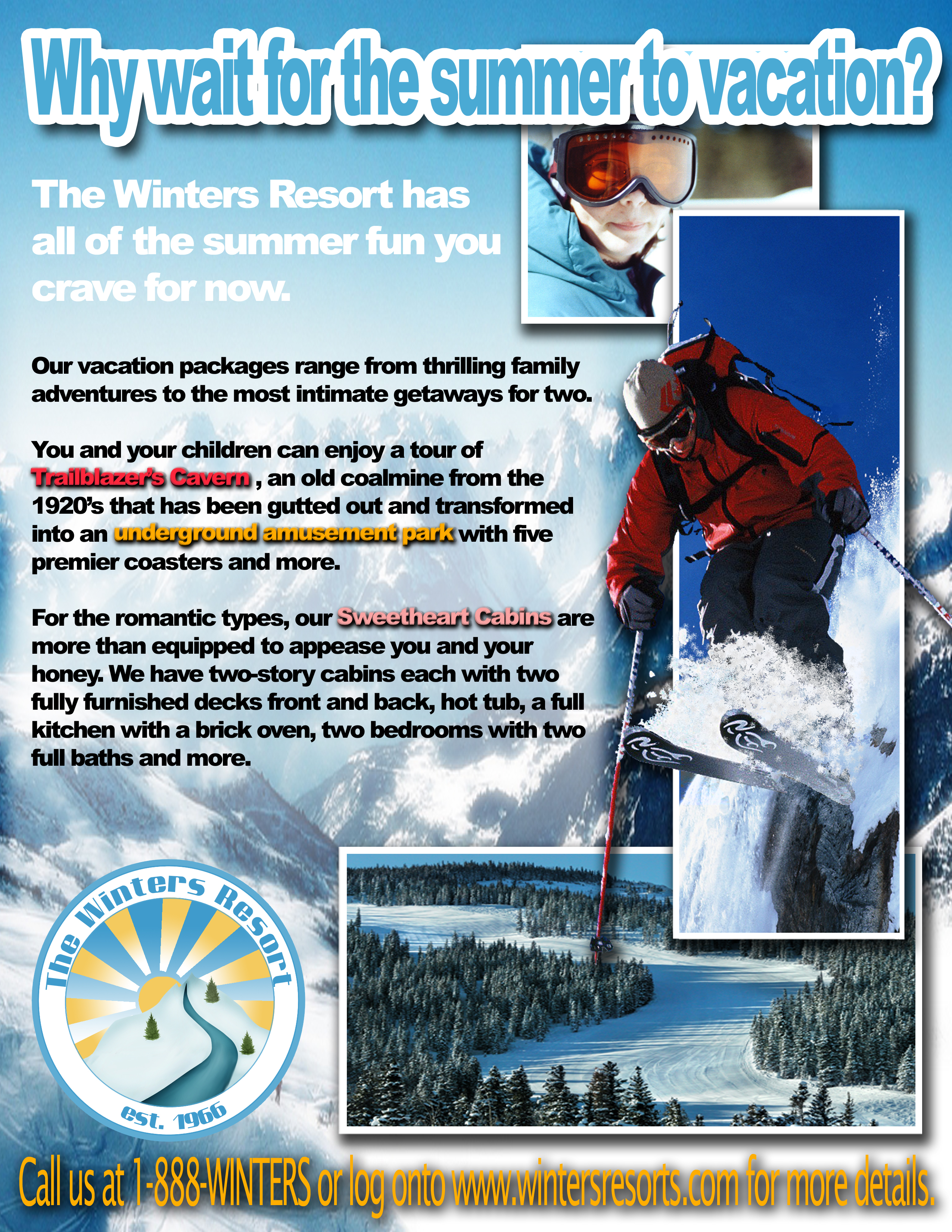 The Winters Resort Magazine AD