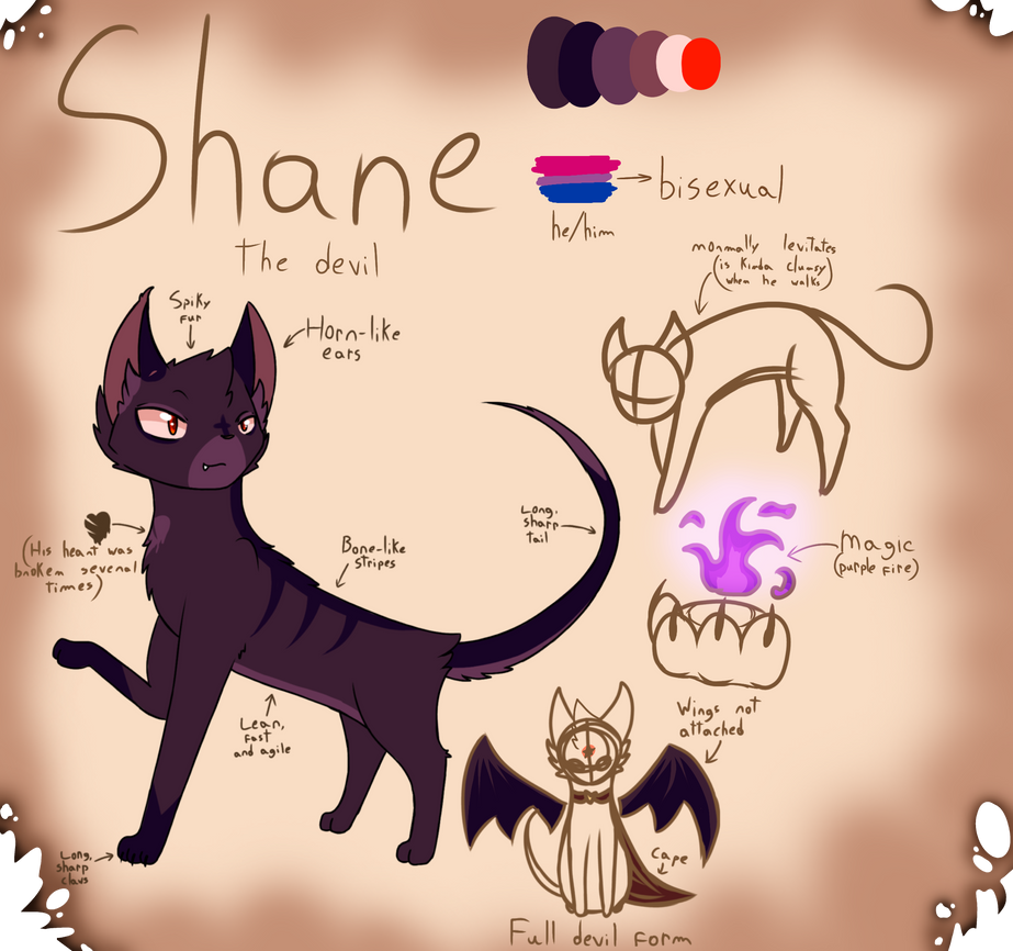 Shane Creation Shane redesign by LunArticFoxx on DeviantArt