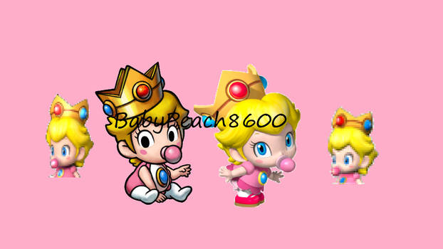 My Baby Peach youtube bg 2