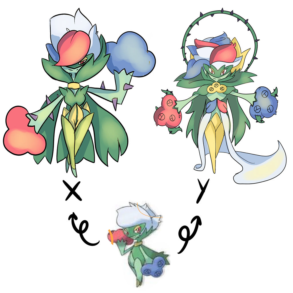 Mega Roserade Fakemon doodle Mega Roserade by Wabatte-Meru on DeviantArt
