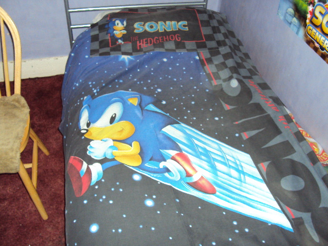 Sonic The Hedgehog Bed Cover