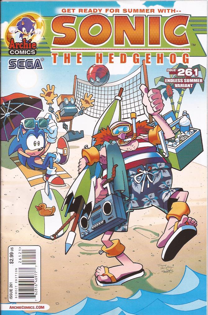 Sonic The Hedgehog - Issue 261 - Variant Cover