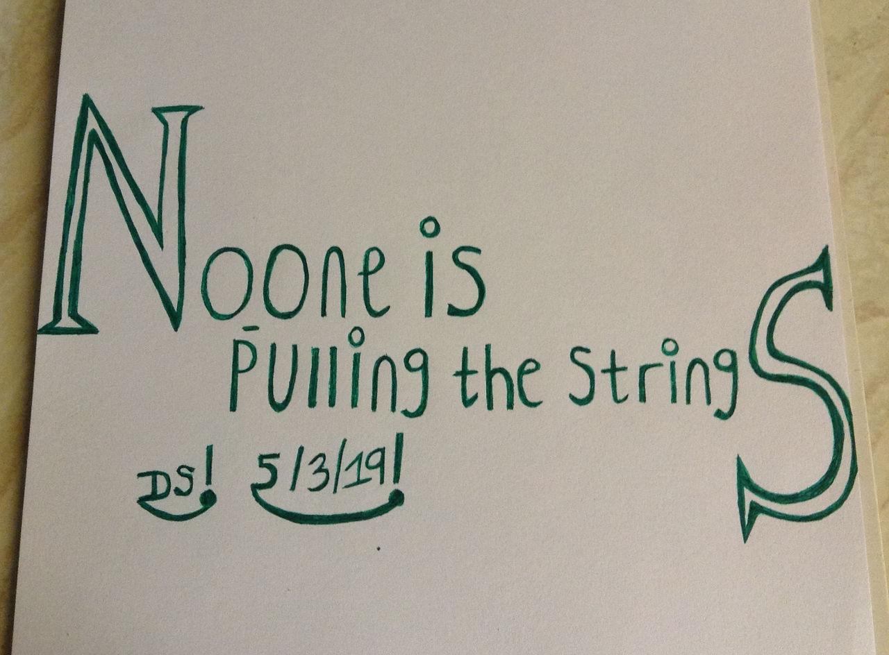 Bo one is pulling the stringS Logo by DazzyADeviant
