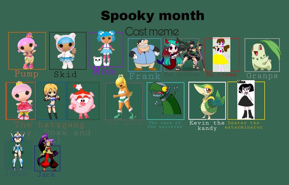 GrimGummies: Spooky Month OC Refs (outdated)