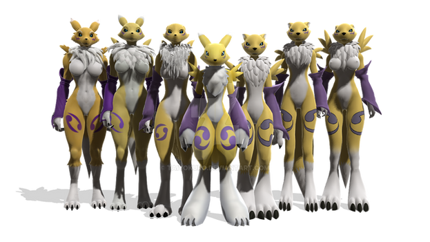 mmd Coleccion renamon