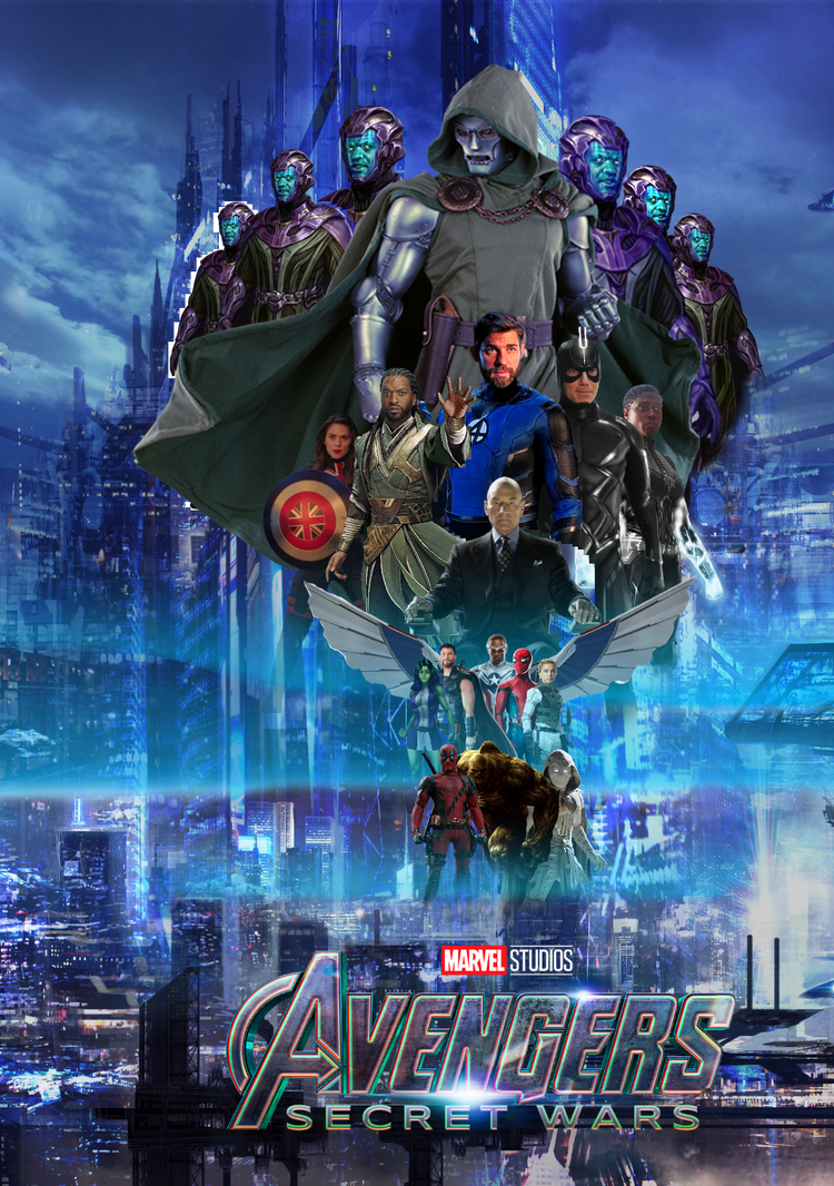New Avengers Secret Wars Poster by SUPER-FRAME on DeviantArt