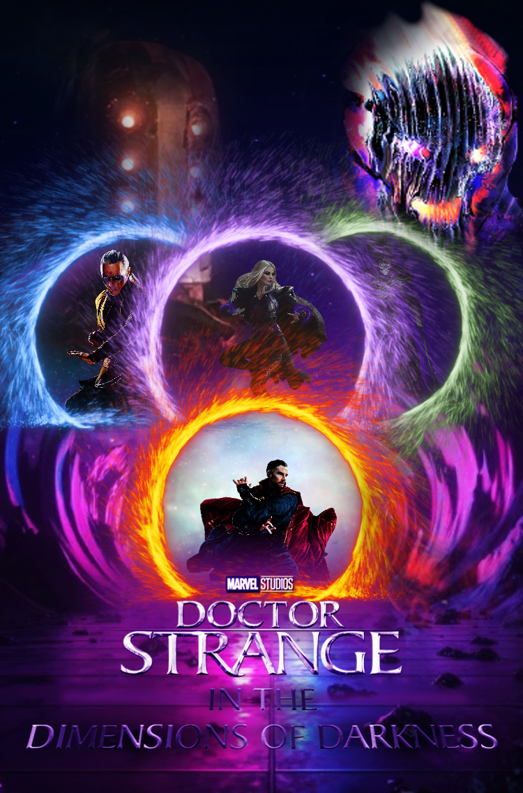 O enredo mais intenso de Doctor Strange 3 ganha vida no pôster de